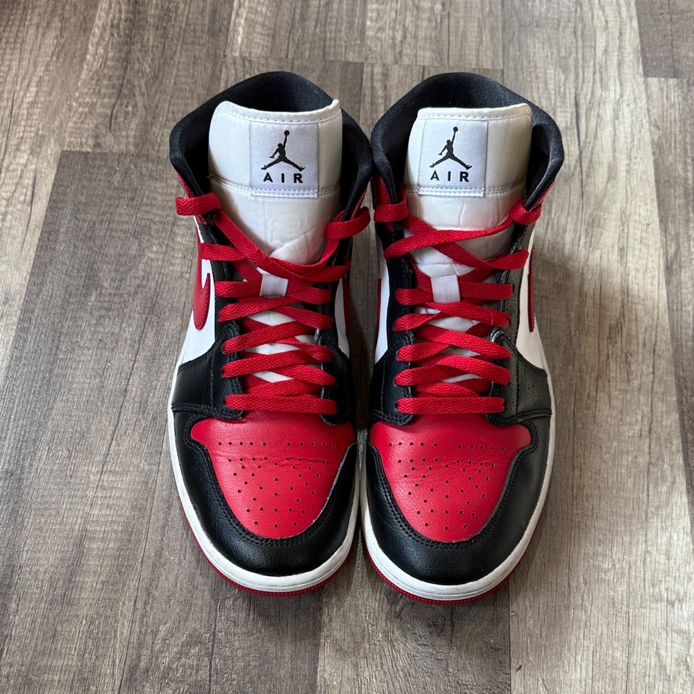 Jordan Black, Red, and White Men's Sneakers
